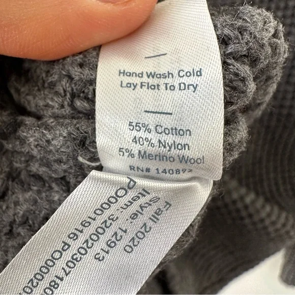 MARINE LAYER grey Delaney Raglan Sweater - Picture 5 of 10